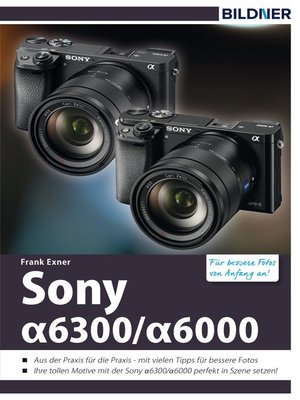 cover image of Sony alpha 6000 / 6300